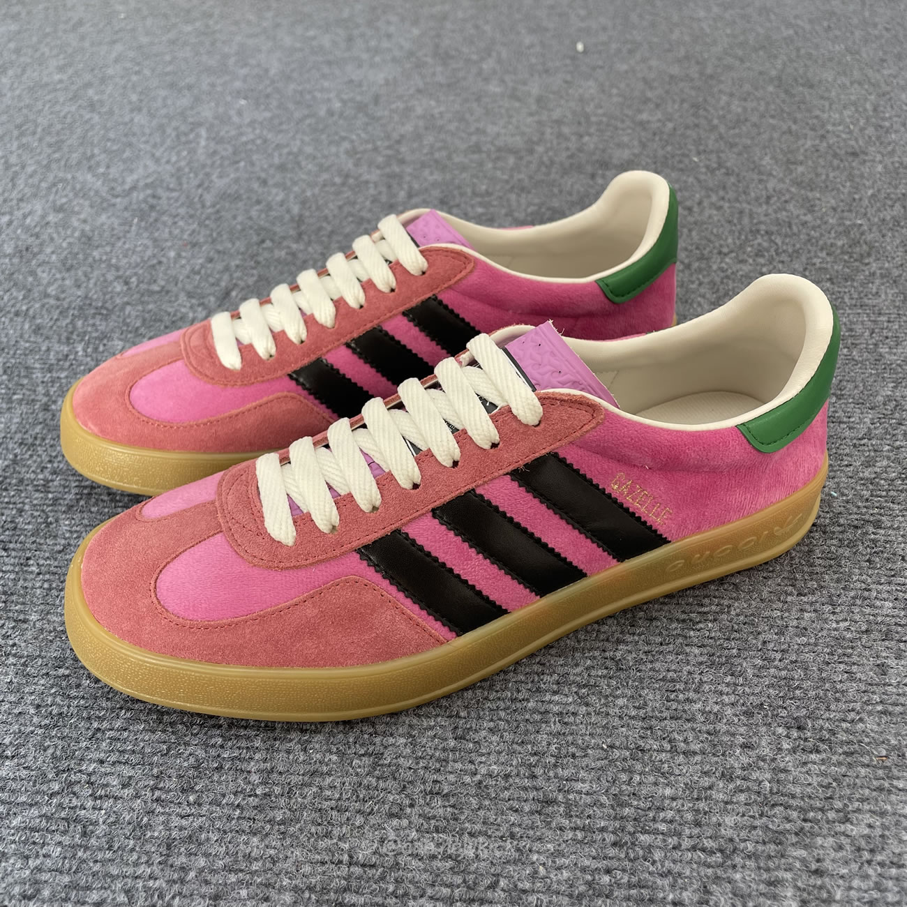 Adidas X Gucci Gazelle En Rosa De Mujer 707864 9stu0 5960 (5) - www.newkick.vip